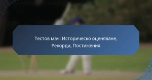 Тестов мач: Историческо оценяване, Рекорди, Постижения
